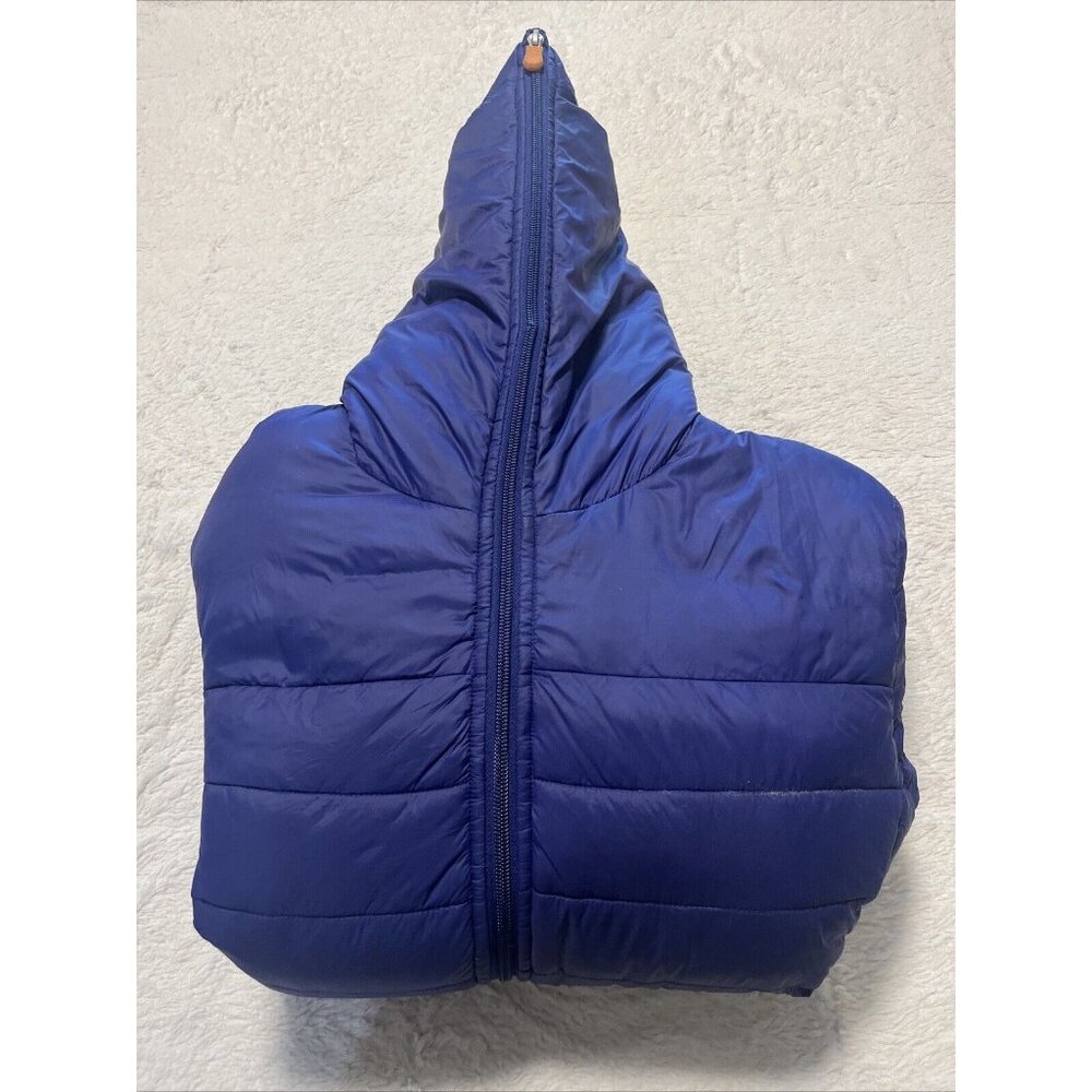 Save the Duck "Lucas" Nylon Puffer Jacket Blue Size 3-L Younth - Picture 9 of 14
